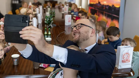 Przedszkolaki z wizytą u prezydenta