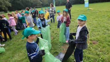 Sprzątanie świata nad Martówką