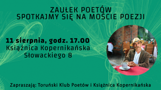 Plakat plenerowego spotkania Toruńskiego Klubu Poetów