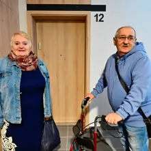 Państwo Gwiździel odebrali klucze do mieszkania nr 3