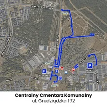 Organizacja ruchu przy toruńskich cmentarzach