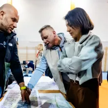 Rozmawialiśmy o organizacji ruchu w trakcie przebudowy ul. Olsztyńskiej