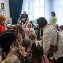 Przedszkolaki z wizytą u prezydenta