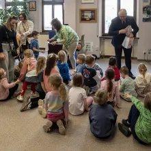 Przedszkolaki z wizytą u prezydenta