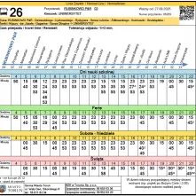 Od najbliższej soboty (27 września) wejdą w życie pierwsze zmiany w rozkładach jazdy polegające na zwiększeniu częstotliwości kursów.