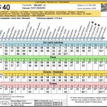 Od najbliższej soboty (27 września) wejdą w życie pierwsze zmiany w rozkładach jazdy polegające na zwiększeniu częstotliwości kursów.