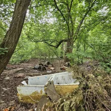 We wschodniej części Winnicy usunięto blisko 7 ton odpadów na nielegalnym wysypisku