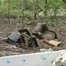 We wschodniej części Winnicy usunięto blisko 7 ton odpadów na nielegalnym wysypisku