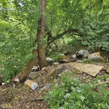 We wschodniej części Winnicy usunięto blisko 7 ton odpadów na nielegalnym wysypisku