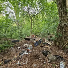 We wschodniej części Winnicy usunięto blisko 7 ton odpadów na nielegalnym wysypisku