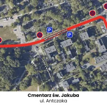 Organizacja ruchu przy toruńskich cmentarzach
