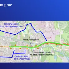 Rozmawialiśmy o organizacji ruchu w trakcie przebudowy ul. Olsztyńskiej