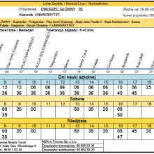 Od najbliższej soboty (27 września) wejdą w życie pierwsze zmiany w rozkładach jazdy polegające na zwiększeniu częstotliwości kursów.