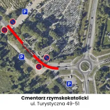 Organizacja ruchu przy toruńskich cmentarzach