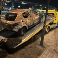 Wrak samochodu usunięty