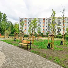 Skwer przy ul. Gagarina został otwarty