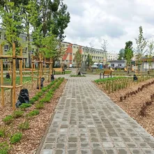 Skwer przy ul. Gagarina został otwarty