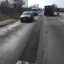 Trwa akcja łatania dziur po zimie, ul. Poznańska