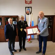  Spotkanie z kontradmirałem prof. dr hab. Tomaszem Szubrychtem, 6.05.2024 r.