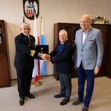  Spotkanie z kontradmirałem prof. dr hab. Tomaszem Szubrychtem, 6.05.2024 r.