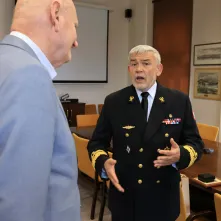  Spotkanie z kontradmirałem prof. dr hab. Tomaszem Szubrychtem, 6.05.2024 r.