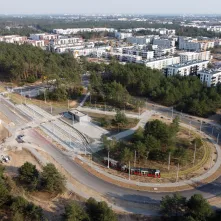 Osiedle Jar i budowa szkoły przy ul. Grasera z lotu ptaka, fot. Sławomir Kowalski