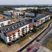 Osiedle Jar i budowa szkoły przy ul. Grasera z lotu ptaka, fot. Sławomir Kowalski