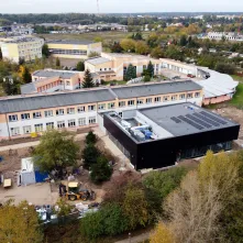 Basen rehabilitacyjny przy Zespole Szkół nr 19 na ukończeniu