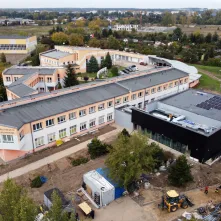 Basen rehabilitacyjny przy Zespole Szkół nr 19 na ukończeniu