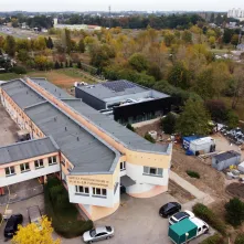 Basen rehabilitacyjny przy Zespole Szkół nr 19 na ukończeniu