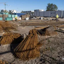 Budowa szkoły podstawowej przy ul. Grasera - stan prac na 4.11.2024 r.