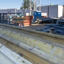 Budowa szkoły podstawowej przy ul. Grasera - stan prac na 4.11.2024 r.