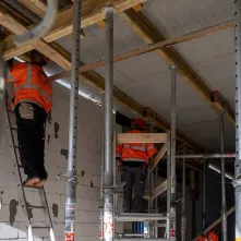 Budowa szkoły podstawowej przy ul. Grasera - stan prac na 4.11.2024 r.