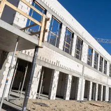 Budowa szkoły podstawowej przy ul. Grasera - stan prac na 4.11.2024 r.