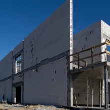 Budowa szkoły podstawowej przy ul. Grasera - stan prac na 4.11.2024 r.