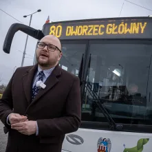 Inauguracja linii autobusowej nr 80, 12.11.2024 r.