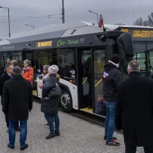Inauguracja linii autobusowej nr 80, 12.11.2024 r.