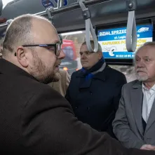 Inauguracja linii autobusowej nr 80, 12.11.2024 r.