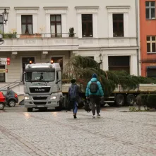 Montaż choinki bożonarodzeniowej, 29.11.2024 r.