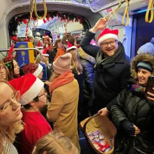 Świąteczny tramwaj 2024