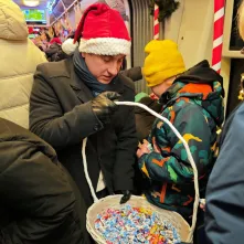 Świąteczny tramwaj 2024