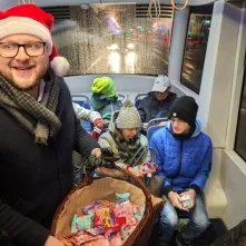 Świąteczny tramwaj 2024