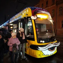 Świąteczny tramwaj 2024