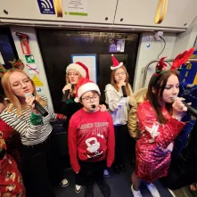 Świąteczny tramwaj 2024