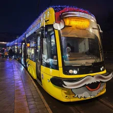 Świąteczny tramwaj 2024