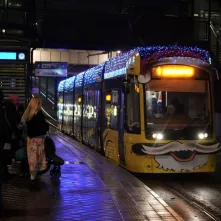 Świąteczny tramwaj 2024