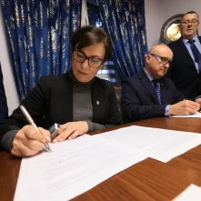 Podpisanie porozumienia międzygminnego dot. połaczeń autobusowych z Gminą Wielka Nieszawka