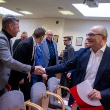 Spotkanie samorządowców z Torunia i powiatu