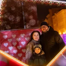 Walentynkowy wieczór w Rynku Staromiejskim