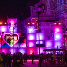 Walentynkowy wieczór w Rynku Staromiejskim